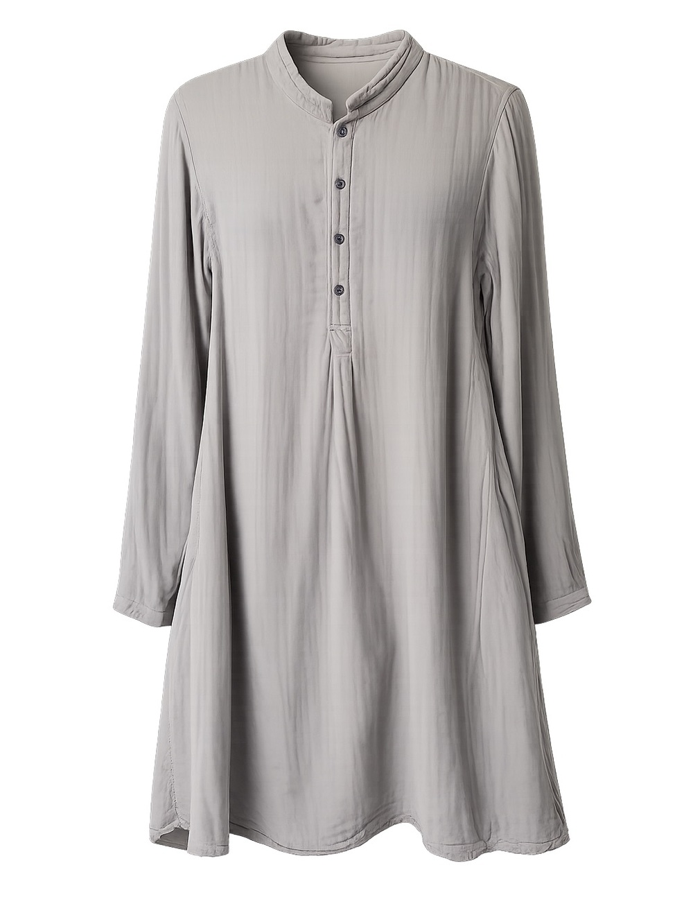 CP SHADES Jasmine Tunic Shirt/Dress in Gray Size S